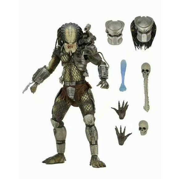 NECA Prédateur Jungle Hunter Figurine Articulée de Collection à l'Échelle de 7 Po