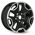 thumbnail image 2 of For 2013-2023 Chrysler Pacifica 17 Inch Machined Face with Painted Inlay Black Rim - OE Direct Replacement - Road Ready Car Wheel, 2 of 9