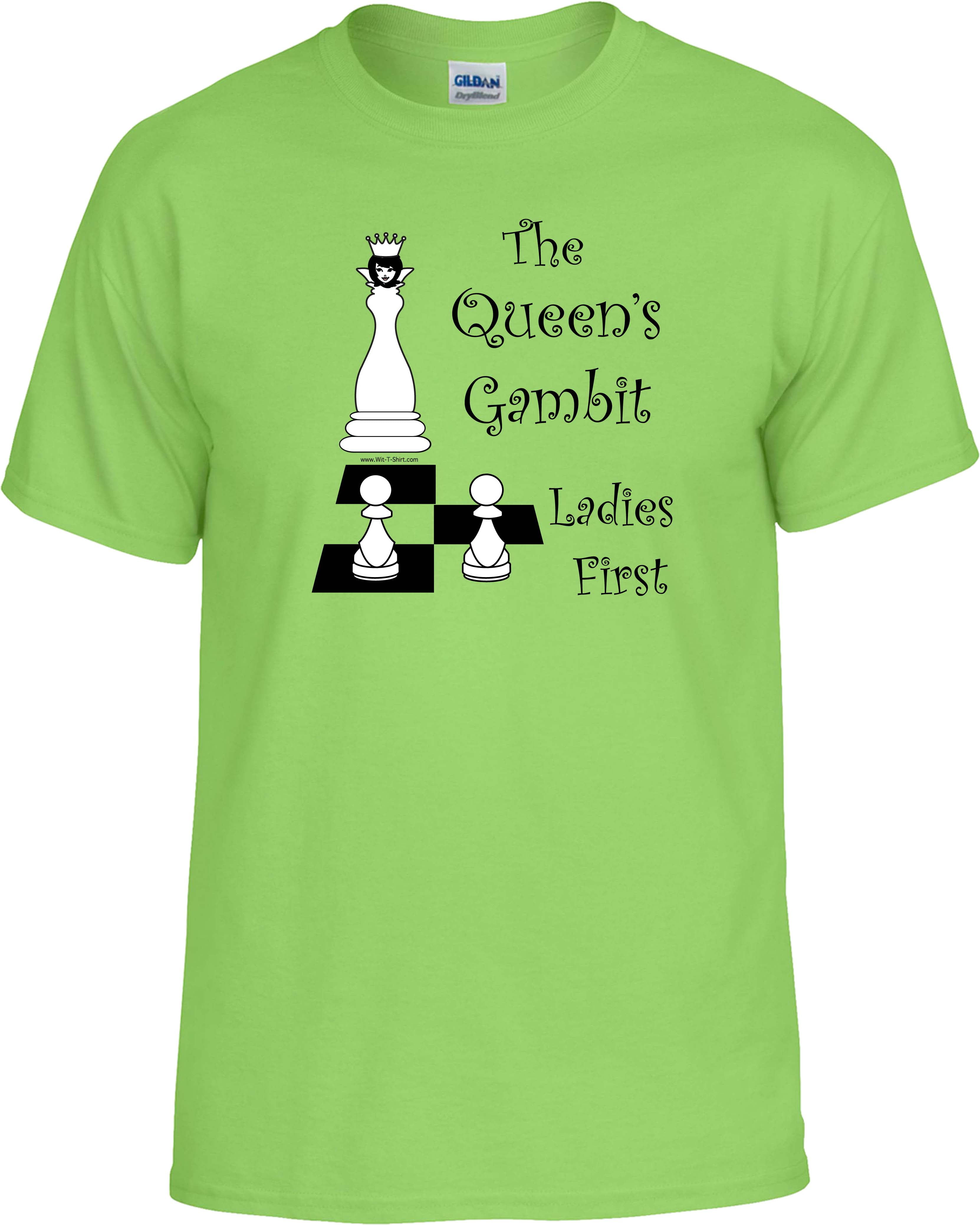 The Queen's Gambit unisex book t-shirt — Out of Print