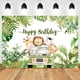thumbnail image 3 of Fondo de fotografía de Safari de jungla Tropical para niños, 1er salvaje, fiesta de cumpleaños de bebé recién nacido, Photozone, sesión familiar, 3 of 5