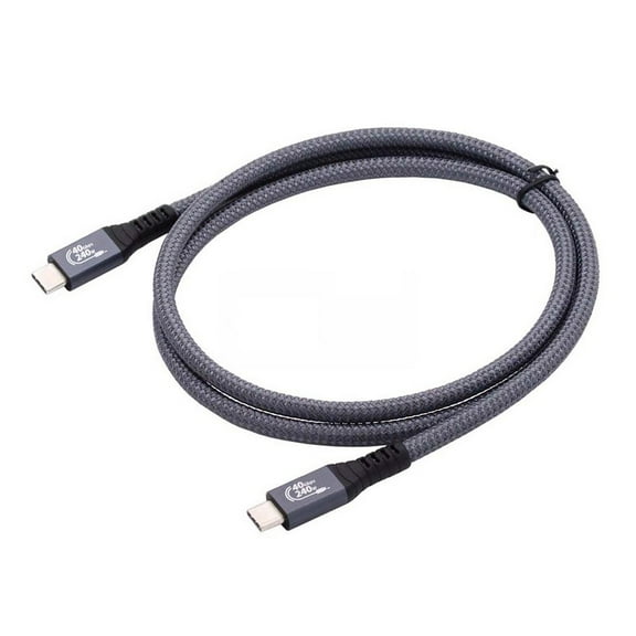 FVH USB-C 240W USB4 Cable 40Gbps USB3.1 100W 8K@60Hz 5K USB4.0 Compatible with Thunderbolt3/4