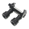 thumbnail image 2 of Adaptador de Soporte de pedal Zulema Plegable de liberación rápida Soporte para pedales de bicicleta Negro, 2 of 8