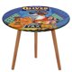 thumbnail image 1 of Oliver y su pandilla-theme Fitted Round Tablecloths Elastic Edged Table Covers Waterproof Table Cloth for Kitchen Holiday Party Tables Decor 150cm, 1 of 6