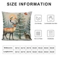 thumbnail image 5 of GOSMITH  Winter Pillow Covers, Christmas Pillow Covers,Winter Decorations for Home,Christmas Pillow Cases,Christmas Bedroom Decor,Farmhouse Christmas Decor,Christmas Deer Decor Pillow Cover, 5 of 5