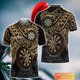 thumbnail image 1 of Polo con estampado 3D de dardos para hombre, camisa de manga corta con nombre personalizado, informal, de calle, de verano, WK20M Gao Jinjia LED, 1 of 2
