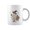 Light Blue, variant on Cute Boo Jee Ghost Halloween Leopard Ghost Coffee Womens Coffee Mugs