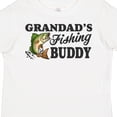 thumbnail image 4 of Inktastic Grandad's Fishing Buddy Boys Toddler T-Shirt, 4 of 5