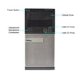 thumbnail image 3 of Restored Dell OptiPlex 9010 Desktop PC Tower with Intel Core i5-3570 Processor, 8GB Memory, 2TB Hard Drive and Windows 10 Pro (Monitor Not Included) (Refurbished), 3 of 4
