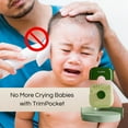 thumbnail image 2 of Hair Trimmer/Comb Kids, Split Ends Hair Trimmer, Hair Trimming and 2 in 1 Bangs Trimmer, Dual-Side Design, With Cover, Blades Replaceable, 2 of 5
