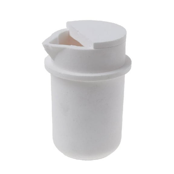1kg Quartz Melting Crucible Cup Gold Silver Copper Casting Ceramic Crucible Cup