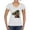 White, variant on Dean Russo The Only Person Dog Lover Women's Standard V-Neck Tee, Black, X-Large