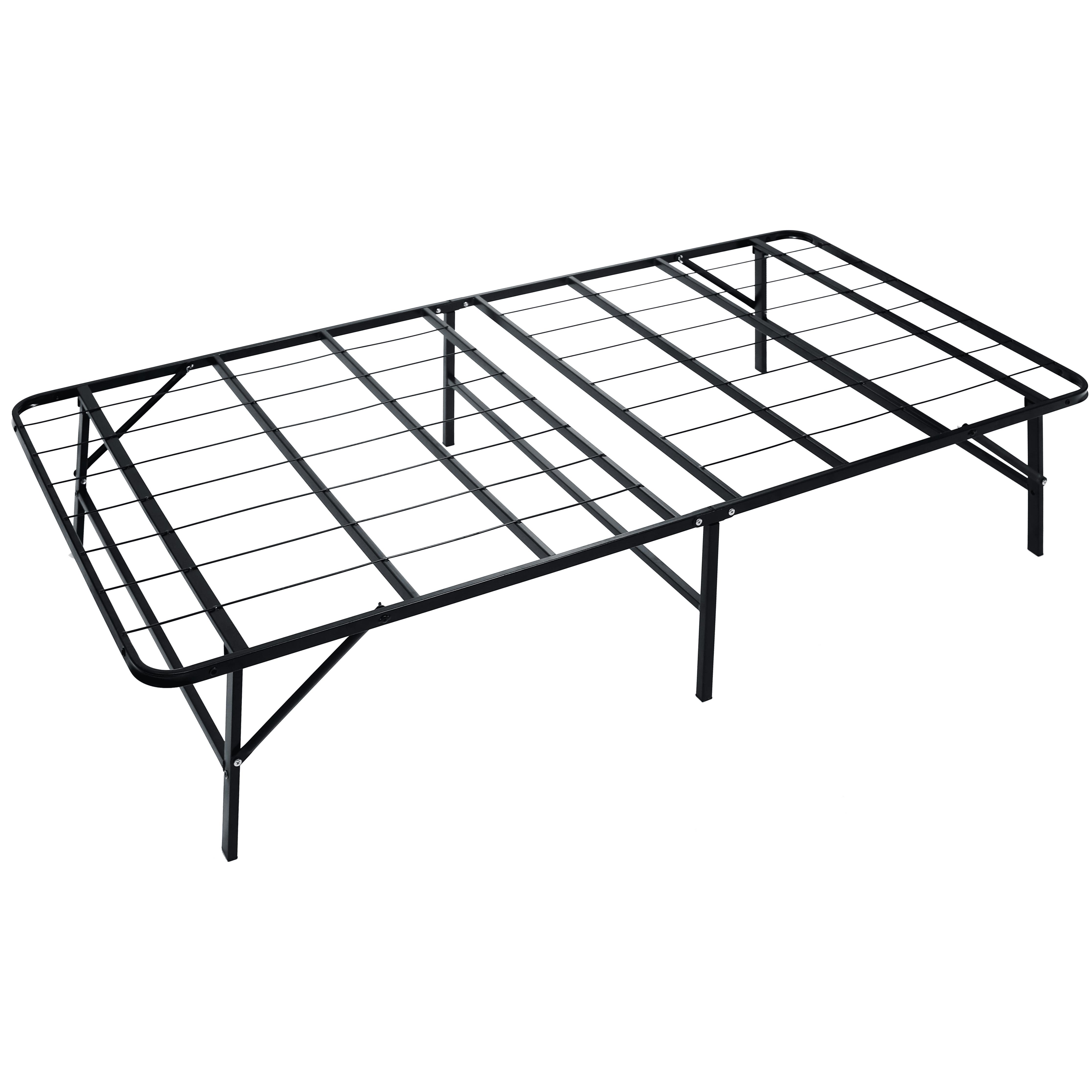 Naomi Home IdealBase 14" Foldable Metal Platform Bed FrameBed Size