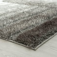 thumbnail image 3 of Luxe Weavers Shag Plush Geometric Gray 8x10 Area Rug, Indoor Carpet, 3 of 9