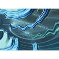 thumbnail image 1 of Ahgly Company Indoor Rectangle Patterned Blue Turquoise Green Area Rugs, 2' x 4', 1 of 6