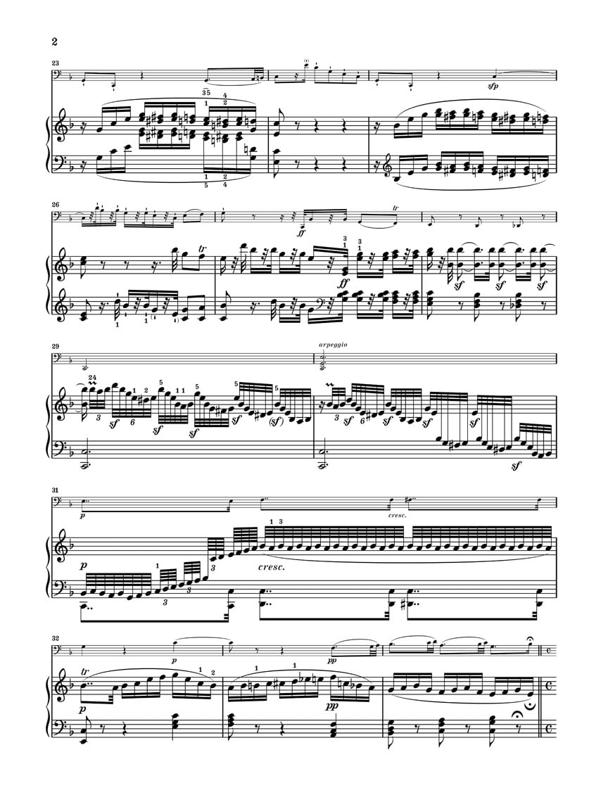 G. Henle Verlag Sonatas for Piano And Violoncello By Beethoven