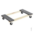 thumbnail image 6 of VEVOR Furniture Dolly, 1000 lbs Load Capacity, 18" x 30", 4 x 3" PP Swivel Casters, Heavy Duty Hardwood Furniture Moving Dolly, Mover's Dolly, Moving Cart with Wheels for Heavy Furniture Home Cleanin, 6 of 9