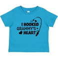 thumbnail image 3 of Inktastic I Hooked Grammy's Heart with Fishing Rod Boys or Girls Toddler T-Shirt, 3 of 5