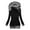 ZD-Black, variant on Fall Jackets For Women 2025 Zipped Sweatshirt Fitted Vacation Plus Size Long Sleeve Turtleneck Top Coat Outerwear Jacket