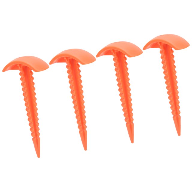 Drone Apron Windproof Nails, Compact Fixed Rods Windproof Nails Plastic Smooth Stable for Drone Landing Pad