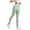 Light Green, variant on Riforla Womens Leggings High Waisted Non See Through Workout 4 Way Stretch Squat Proof Comfortable Fitness Slim Fit No Pockets Pants for Women Army Green XXXL