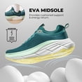 thumbnail image 2 of Zapatillas para Hombre NORTIV 8 para Caminar con Amortiguación Antideslizantes Talla 7.5, 2 of 8