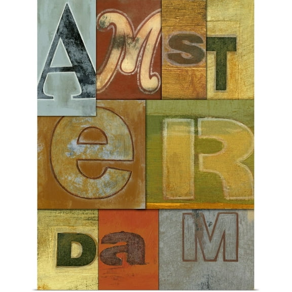 Great BIG Canvas | "Amsterdam" Art Print - 18x24