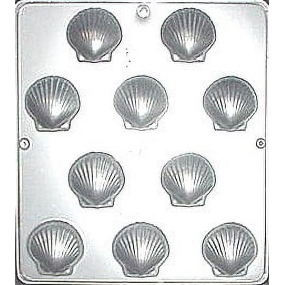 166 Sea Shells Chocolate Candy Mold