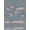 Gray Blue, Pattern 1, variant on ODIKA World Map Circular Featuring Graphic Continents And Geometric Edge for Dorm Room, Small Living Apartment, Stain Resistant Low Profile