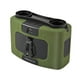 thumbnail image 2 of Ventilador de cintura portátil, pequeño ventilador silencioso con doble ventilación, ventilador de refrigeración recargable para mochileros, paseos, s Verde 10000mAh, 2 of 9