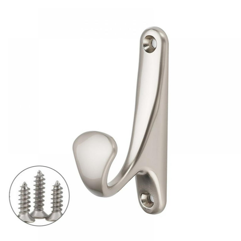 4 Packs Over The Door Hooks, Cubicle Hooks for Hanging, Stainless