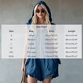 thumbnail image 3 of Ounisa Women's Solid Hooded Zip Sleeveless Short Jumpsuit Romper Soft Breathable Lightweight Casual Summer Cover Up, 3 of 7