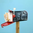 thumbnail image 6 of Halloween Mailbox Covers Magnetic Standard Size 18" X 21" Hand Rising Out Mailbox Cover Decorations Wrap, 6 of 6