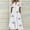 Blue, variant on HKEJIAOI Sales Clearance Womens dress Fashion Women Summer Printing Causal V-Neck Button Short Sleeve Vacation Pockets Dress Green