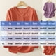 thumbnail image 3 of mfyjkho Tops Para Salir, Blusa De Moda Para Mujer Con Cuello En V, Manga Corta Y Botones Bordados De Lino Sintético Tops Para Hacer Ejercicio Xl, 3 of 8