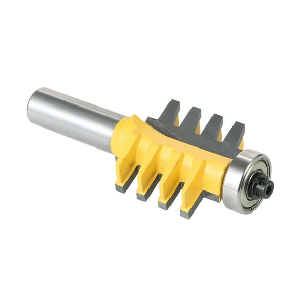 1/2" Shank Reversible Finger Glue Joint Router Bit Cone Tenon Woodwork Cutter Power Tool Wood