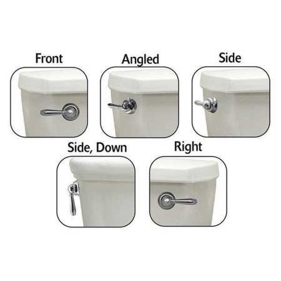 Korky Strongarm Toilet Flush Handle, Faucet Style in Chrome Walmart