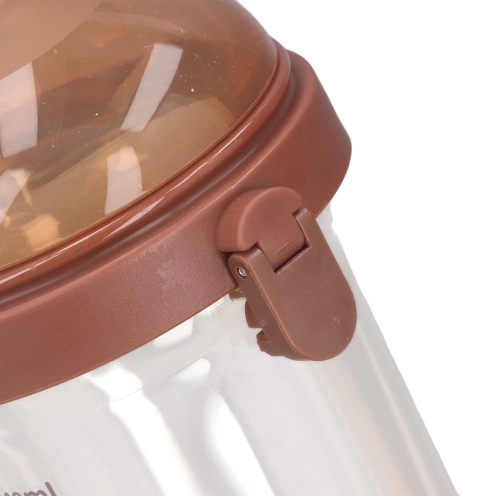 YAHHU Wide Mouth Anti-Colic Infant Breastmilk Bottle Flip Top PPSU Baby Feeding Bottle 8 oz (240 ml), Brown, 2 Round Hole 3-6 Months