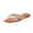 Brown, variant on Women's Summer New Large Size Clear Rhinestones Line To Wear Beach Slippers And Light Sandals Summer Sandals Brown 40
