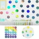 thumbnail image 4 of Pegatinas láser de colores con forma redonda para decoración del hogar Pegatinas de colores arcoíris para la pared Decoraciones prácticas, 4 of 8