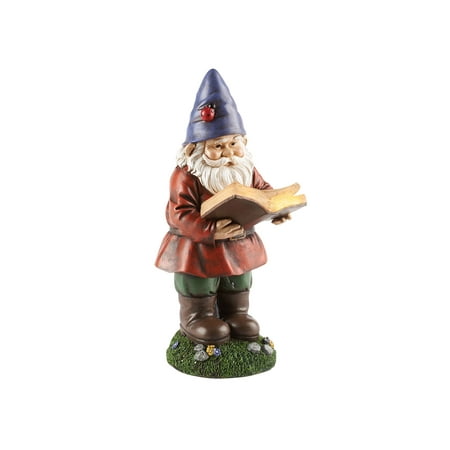 Art Artifact Lighted Reading Garden Gnome Statue Solar Ed Light Up Lawn Patio Yard Decoration 13 Tall Art Artifact Lighted Reading Garden Gnome Statue Solar Ed Light Up Lawn Patio Yard Decoration 13 Tall
