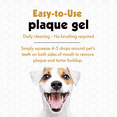 thumbnail image 5 of (2 pack) Petkin Plaque Gel No-Rinse Toothpaste for Dogs and Cats, Cleans Teeth Gums Plaque and Tartar, Peanut Butter Flavor 3oz, 5 of 6