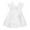White, variant on Toddler Girls Fly Sleeve Butterfly Tulle Lace Dress Dance Party Princess Dresses Clothes For 18-24 Months