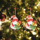 thumbnail image 3 of Gibobby Decoraciones navideñas Colgante de Árbol de Navidad Colgante de (Red), 3 of 4