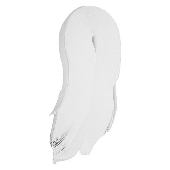TOYMYTOY 400Pcs White Paper Money Band Straps Engineered for Durability Softness Ideal for Store and Bank Use