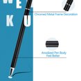 thumbnail image 4 of Lápiz Stylus Universal 2 en 1 para teléfono tableta lápiz táctil Kuymtek para dibujar pantalla capacitiva lápiz para Smartphone bolígrafos inteligentes Android, 4 of 7
