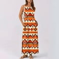 thumbnail image 6 of UPPADA Summer Maxi Dresses for Women Beach Vacation Tank Dress Boho Floral Sundresses Ladies Tropical Dress with Pockets Multicolor,M, 6 of 7