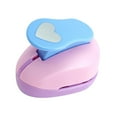thumbnail image 1 of KLKCMS Paper Punch Cutter Paper Puncher for Handmade Arts Projects Gift Card Making Heart, 1 of 9