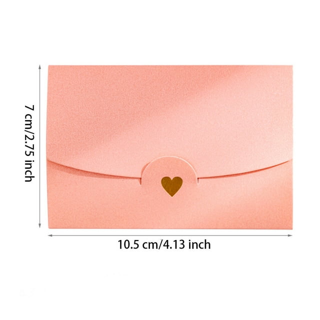 Holiday Romantic Paper Envelope Portable Cards Storage Vintage Wedding Ceremony Invitation Card Gift Cards Envelopes Banquet Accessories Green