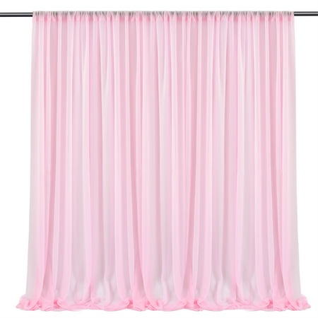 Image of Sheer Curtains 1.5x3m Multipurpose Arch Drapes Sheer Backdrop Curtain for Photography Wedding JIXINGYUAN