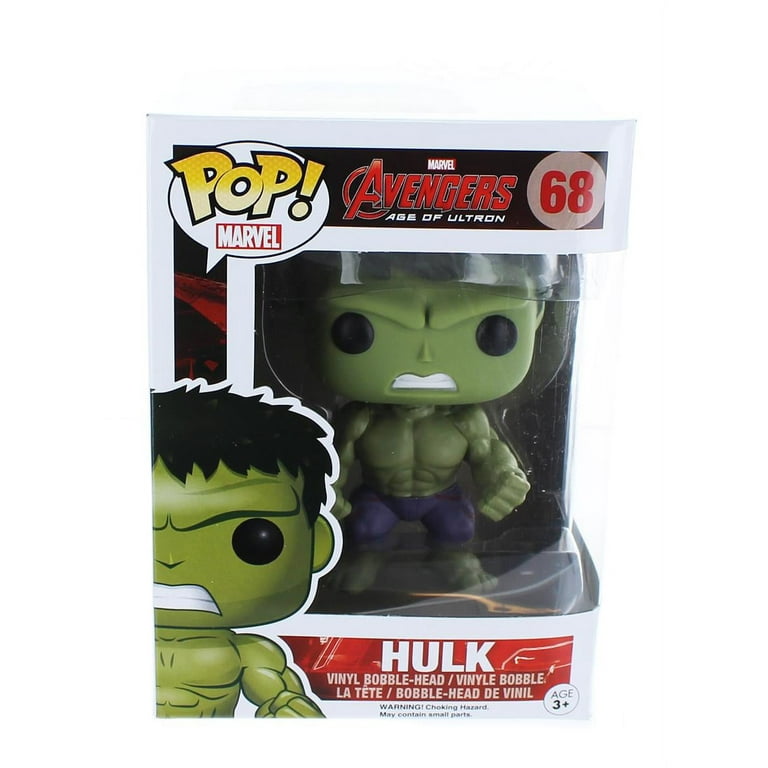 Figura de vinilo de Hulk con cabeza redonda de película Funko POP los  vengadores 2 de Marvel – Yaxa Store